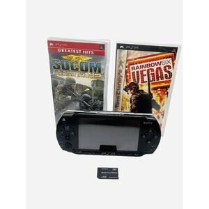 Sony PlayStation PSP Portable & Games Socom Navy Seals Rainbow Six Vegas Atv Fun